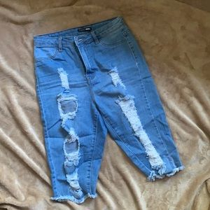 Fashion Nova Bermuda jean short